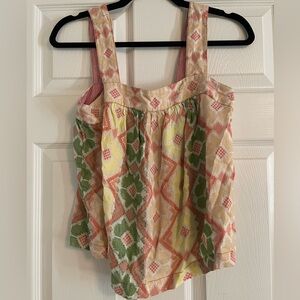 Anthropologie boho tank size XS